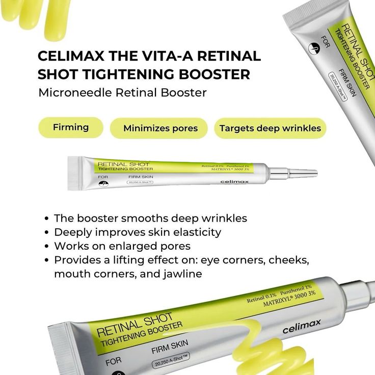 Celimax The Vita A Retinal Shot Tightening Booster For Melasma, Wrinkles & Fine Lines, Firmer Skin 15mL (For Now Buy-1 Get-1 Free) with 1 Surprise Gift