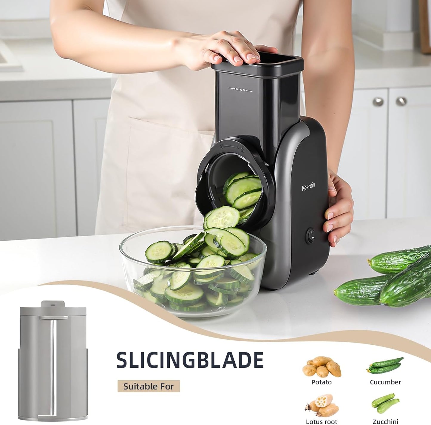 Electric Vegetable Slicer